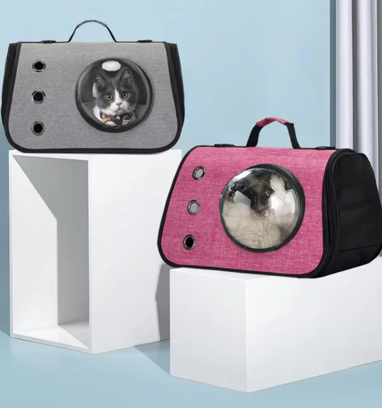 Foldable Cat Backpack Portable Pet Travel Carrier for Small Animals Airline Approved Kitty Puppy Carrying Bag