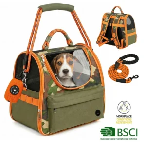 Foldable Pet Carrier Backpack Breathable Lightweight Airline Approved for Small Dogs Cats Outdoor Travel Camping