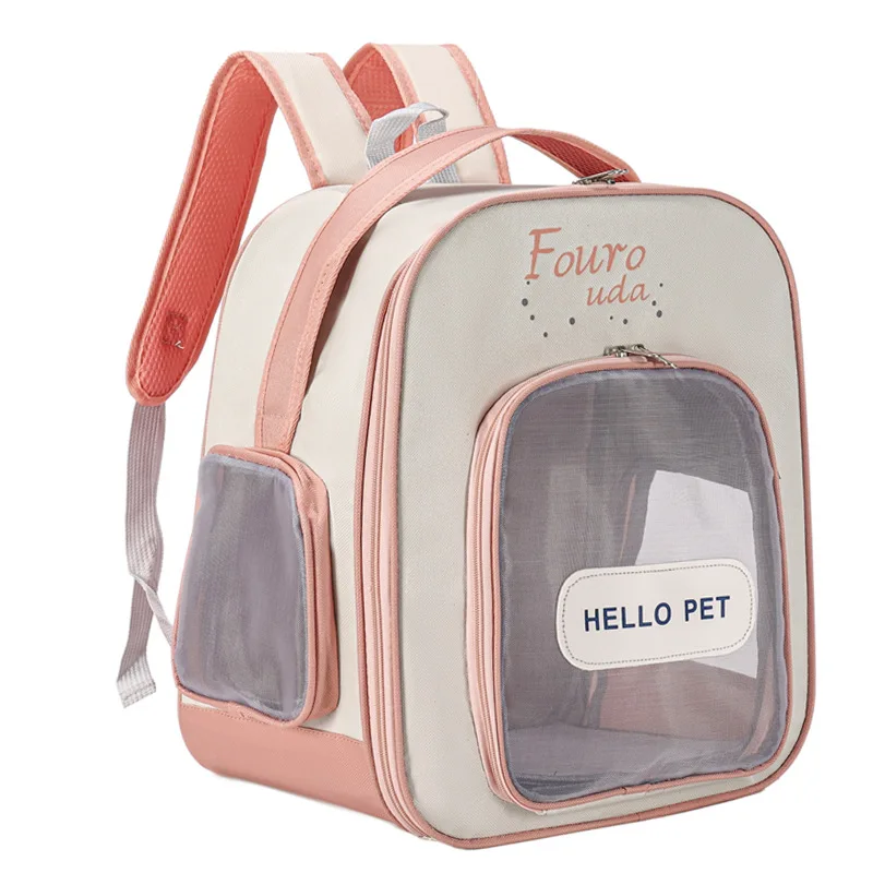 Foldable Pet Carrier Bag Portable Cat Travel Crate Handheld Dog Cat Kennel for Small Pets