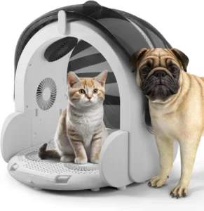 Foldable Pet Drying Box Cat Dog Dryer Blow Dry Automatic Household Bath Blow Dry Artifact Pet Shop Dedicated