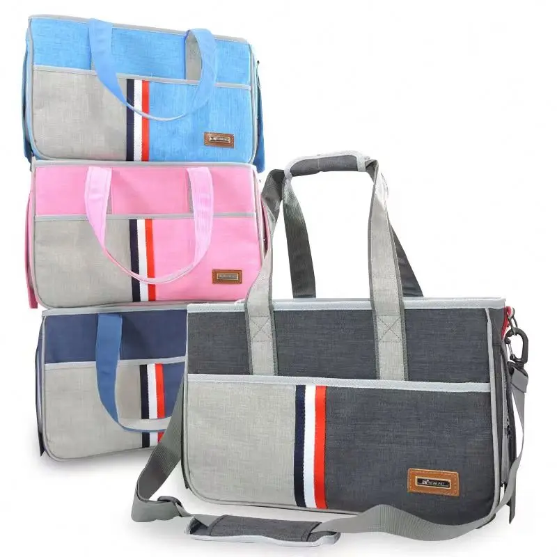 Foldable Pet Travel Carrier Bag Airline Approved