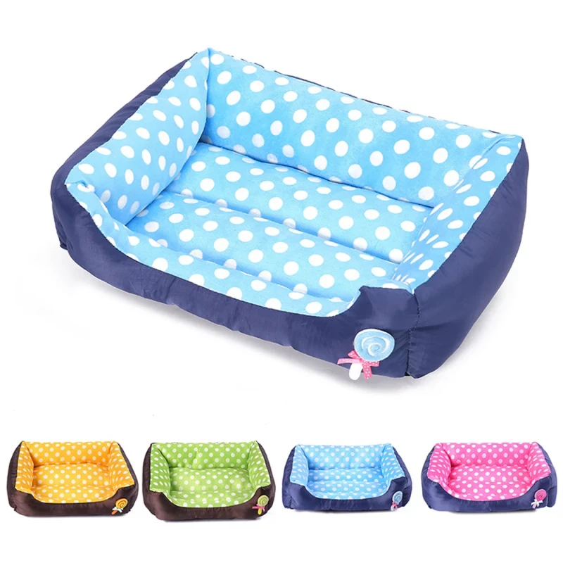 Foldable Soft Personalized Pet House Removable Washable Sofa Bed for Extra Small Dogs and Small Medium Cats