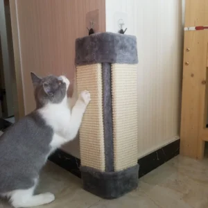 Folding Twine Cat Scratching Post & Cat Tree Training Toy Sofa Wall Corner Cat Scratcher Mat Board Furniture Protection Bed
