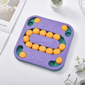 For Bestseller Plastic Dog Puzzle Toy Feeder Anti choking Training Slow feeding Bowl Pet Supplies
