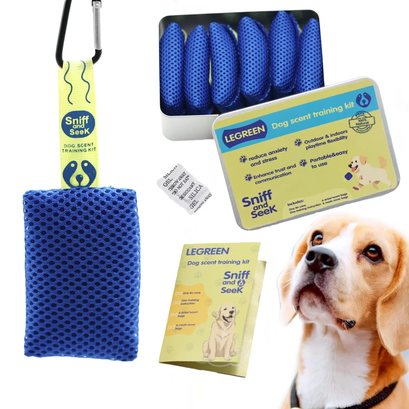 For Cross Border Dog Play Kit Scent Training Obedience Work Set Polyester Material Reduces Anxiety Stock