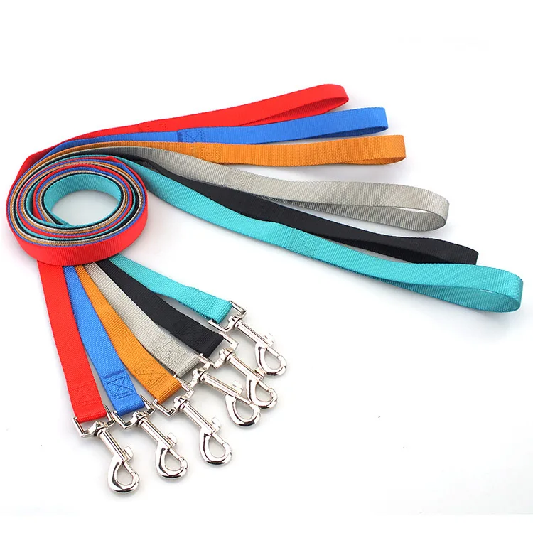 For Large Medium Dogs Small Puppy Multiple Colors Pet Dog Leash Durable Soft Comfortable Pet Leash Pet Collar Leash