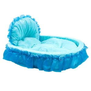 Four Seasons Luxury Cat Bed Soft Warm Lace Edge Pet Bed Princess Cat Dog Pet Beds