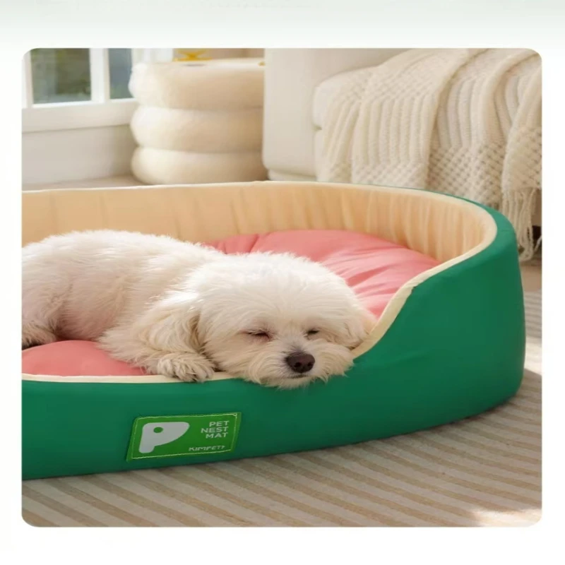 Four Seasons Universal Pet Bed Washable Dog Nest Double Sided Cat sleeping Mat Soft Dog Cushion Bed