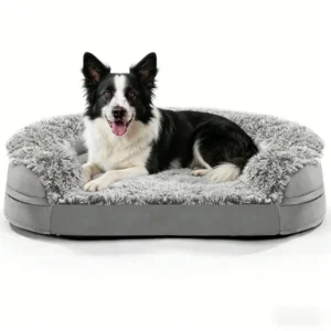 Four-season Universal Polyester Pet Bed Detachable Washable Dog Bed for Large Dogs Warm Comfortable Indoor Use