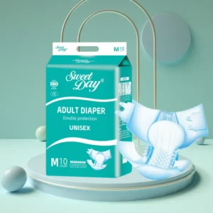 Free Sample Heavy Absorbency 3D Leak Guard Dry Surface Adult Diapers Adult Nappies for Incontinence