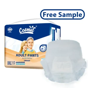 Free Sample XXL Disposable 3D Leak Super Absorbent Odor Control Adult Diapers Adult Pull Ups for Incontinence