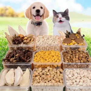 Freeze Dried Chicken Breast Granules High Protein Grain Free Pet Treats for Cats & Dogs