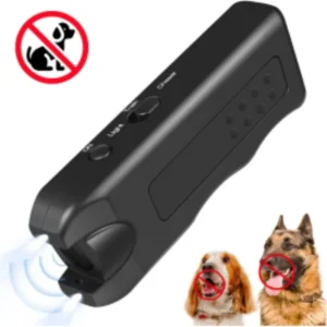 Frequency Ultrasonic Dog Training Device Battery Operated Drive Dog Away Portable Dog Bark Stopper Pet Behavior Trainer