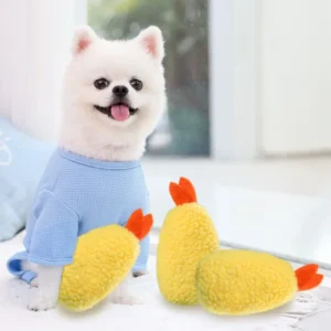 Fried Chicken Plush Squeaky Toys Bite Resistant Teething for Cats Teddy Dogs Boredom Relief Factory Pet Toys