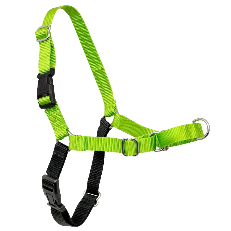 Front Martingale Loop Adjustable Dog Harness for Easy Walking Gentle Comfortable Durable Control Freedom No Pull for Pets