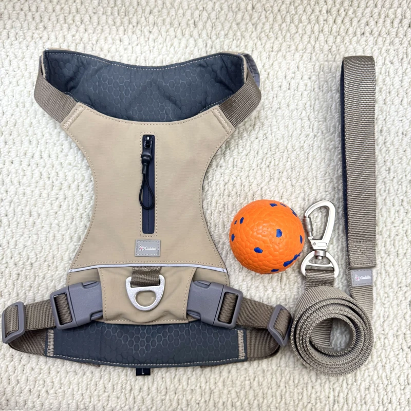 Front Range Ergonomic Soft Padded Reflective Dog Harness Lightweight Adjustable Training Walking Harness Suitable for All Dogs