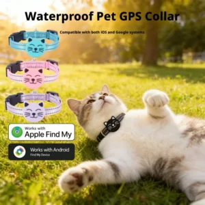Full Platform Compatible Smart Global Locator Waterproof Pet Out Anti Lost Tracker Cat Dog Collar