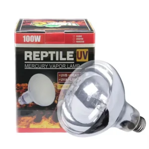 Full Spectrum 80W Eco Friendly Reptile UVA UVB Lamps UV Mercury Vapor Bulb for Reptile Amphibian Supplies