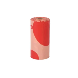 Fully Degradable Compostable Thickened Continuous Roll Type Corn Starch Dog Poop Bags Dispenser Fruit Scent Pet Waste Disposal