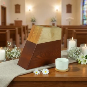 Funeral Supplies Wooden Animal Pet Urn Memorial Urn Cremation Unique Reference No