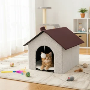 Funny Luxury Indoor Small Dog Cat House Pet Bed Dog House