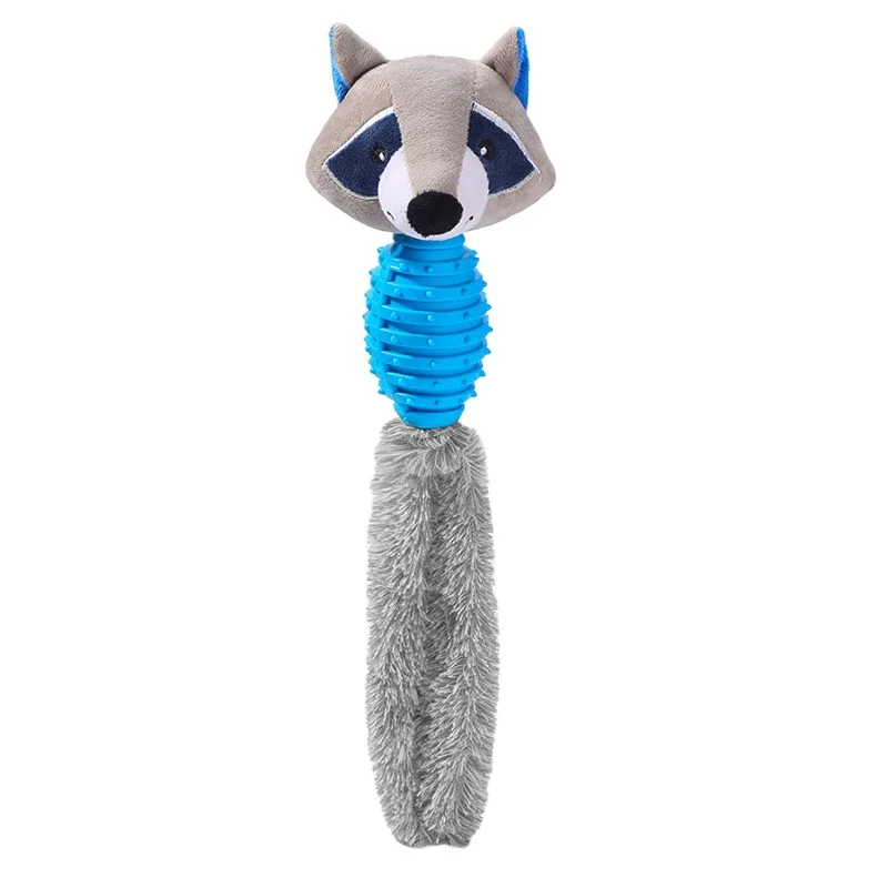 Funny Soft Stuffed Squeaky Interactive Dog Plush Toys with Rubber TPR and PP Cotton Filling EN71 Certified Custom Chew Toy