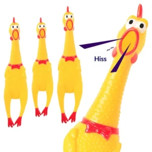 Funny Squeaky Chicken Dog Toy Custom Color Pet Chew Toys Pet Interactive Toy
