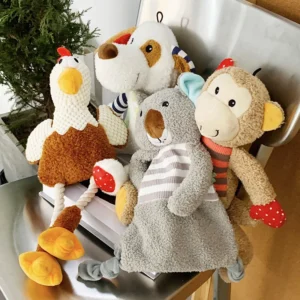 Funny Squeaky Pet Toy Safe Material Tug Resistant Soft Touch Dog Toy Boredom Relief Training Durable Toy for Dog