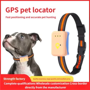 G68P 4G Mini Pets GPS Tracker Step Counter Calorie Active Time Health Monitor Tracking Device for Cats Dogs Animals
