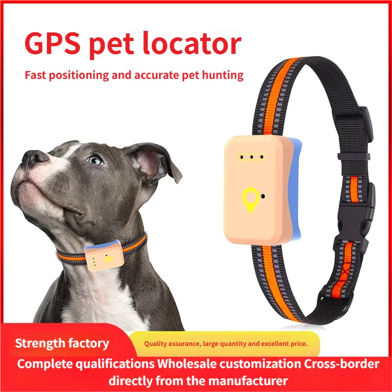 G68P 4G Mini Pets GPS Tracker Step Counter Calorie Active Time Health Monitor Tracking Device for Cats Dogs Animals