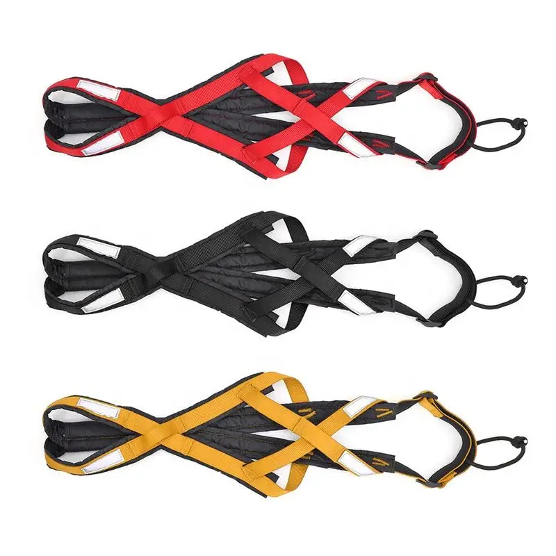 GBD001 Small Pet Harness Highly Reflective Weight Pulling Strap Custom Adjustable Big Sled Dog Harness