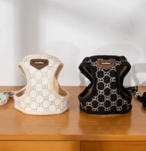 GD Pattern Dog Harness No Pull Breathable Mesh Pet Vest for Small to Medium Dogs