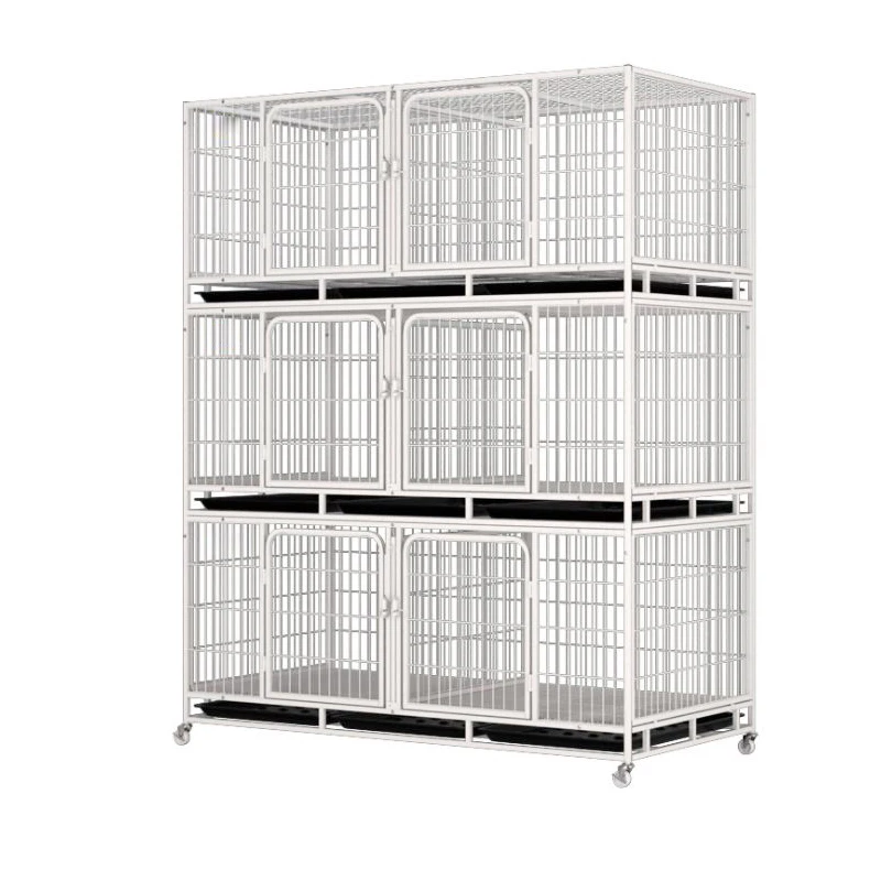 Galvanized Square Tube Large Cage Pigeon Breeding Chicken Duck Cat Dog Pet Cage