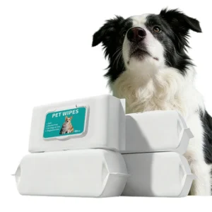 Gentle Eco friendly Pet Wipes Natural Cleaning Solution for Dogs and Cats Stocked Feature