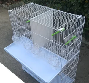 Geshifeng Factory Group Cage With Partition Design Bird House for Parrot