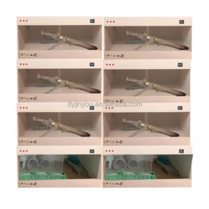 Glass Door Pet Breeding Cages PVC Reptile Display Cases Lizards Gecko Pythons Bearded Dragons Reptile Enclosures