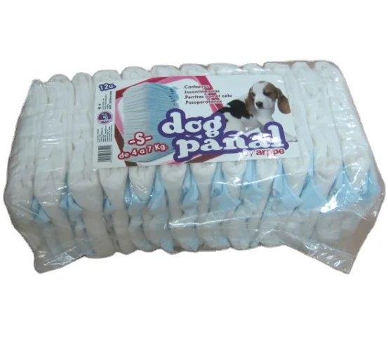 Good Absorption Disposable Diapers for Dogs with 6 Sizes Suitable for Different Dogs