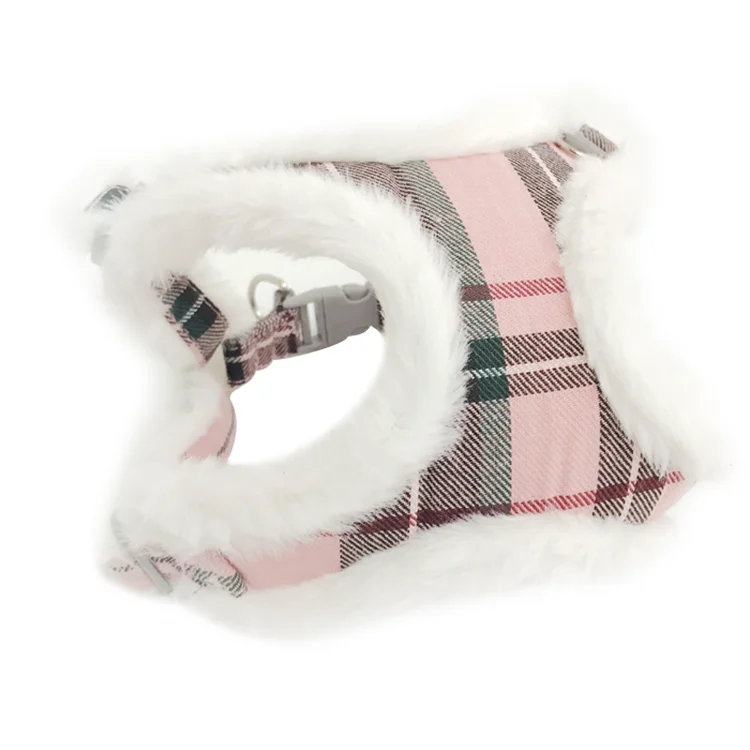 Good Quality Soft Dog Harness Custom Fluffy Dog Harness