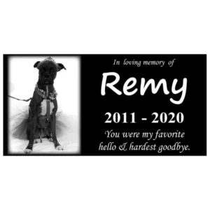 Granite Pet cat and Dog Tombstones Memorial Tablets Memorial Plaques Engravings Funeral Supplies