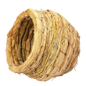 Grass Woven Hanging Parrot Nest Breeding Nest Supplies