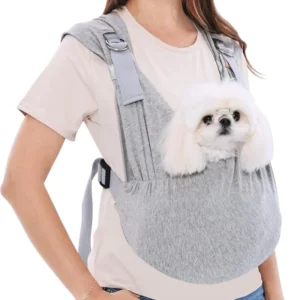 Grey Factory Eco friendly Small Animals Polyester Zipper Quadrate Dog Carrier Pet Bag Sling Carrier