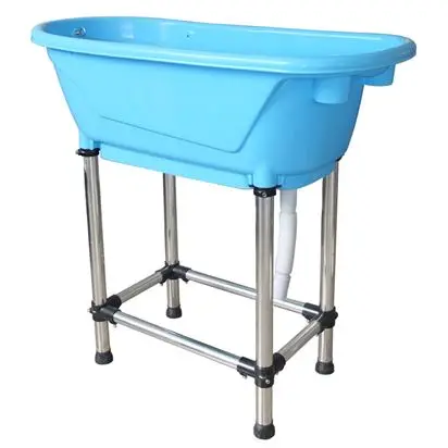 Grooming Salon Animal Cleaning Equipment Portable Plastic Dog Bathing Pet Cleaning & Bathing Spa Tub Grooming Tubs for Dogs