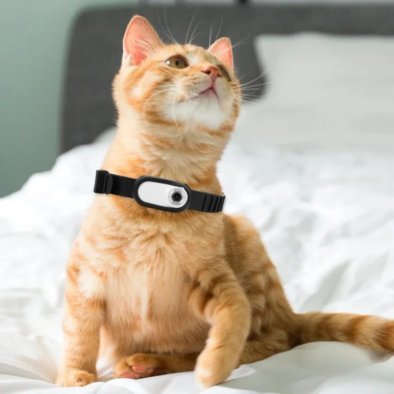HD 1080P Portable Outdoor Pet Smart Sport GPS Tracker 4G Network Video Recording SD Card Android iOS Compatible Dog Cat Collar