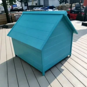 HIPS Plastic Wood Outdoor Wooden Bedroom Cute Pet Shelter Plastic Cage House Adirondack Chair Plastic