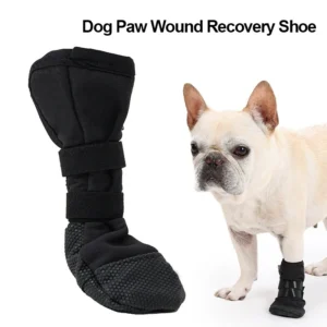 HWP-0018# Pet Shoes & Socks Dog Booties Non Skid Rubber Sole Keep Paws Dry Clean Anti Slip Design for Post Surgery Dogs