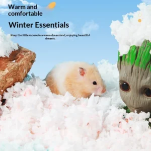Hamster Cotton Paper Bedding Dust Free Deodorizing Absorbent Small Animal Supplies Strong Odor Control Model 188