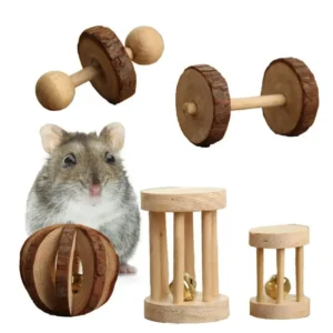 Hamster Rabbit Dogs and Cats Wooden Small Toy Molar Pet Supplies