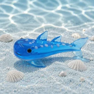 Handcrafted Blue Assorted Murano Lampworking Miniature Glass Ocean Sea Fish Figurine for Aquarium