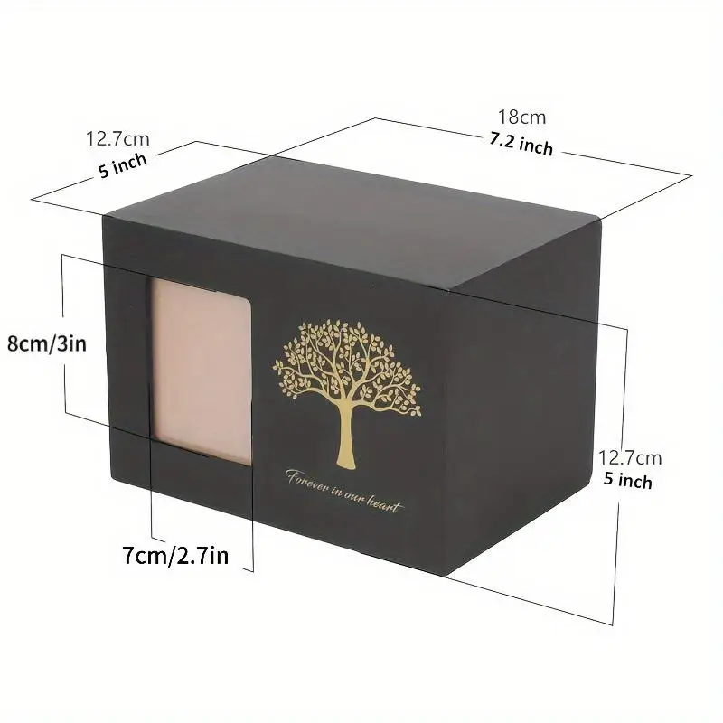 Handcrafted Souvenir Wooden Memorial Box Sculpture Base Professional Animal Supplies Dog Cat Funeral Cremation Casket
