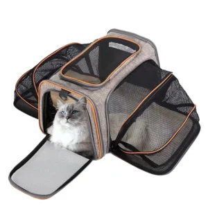 Handle Pet Carrier Pet Foldable Cat Carrier Bag Outdoor Travel Pet Travel Bag